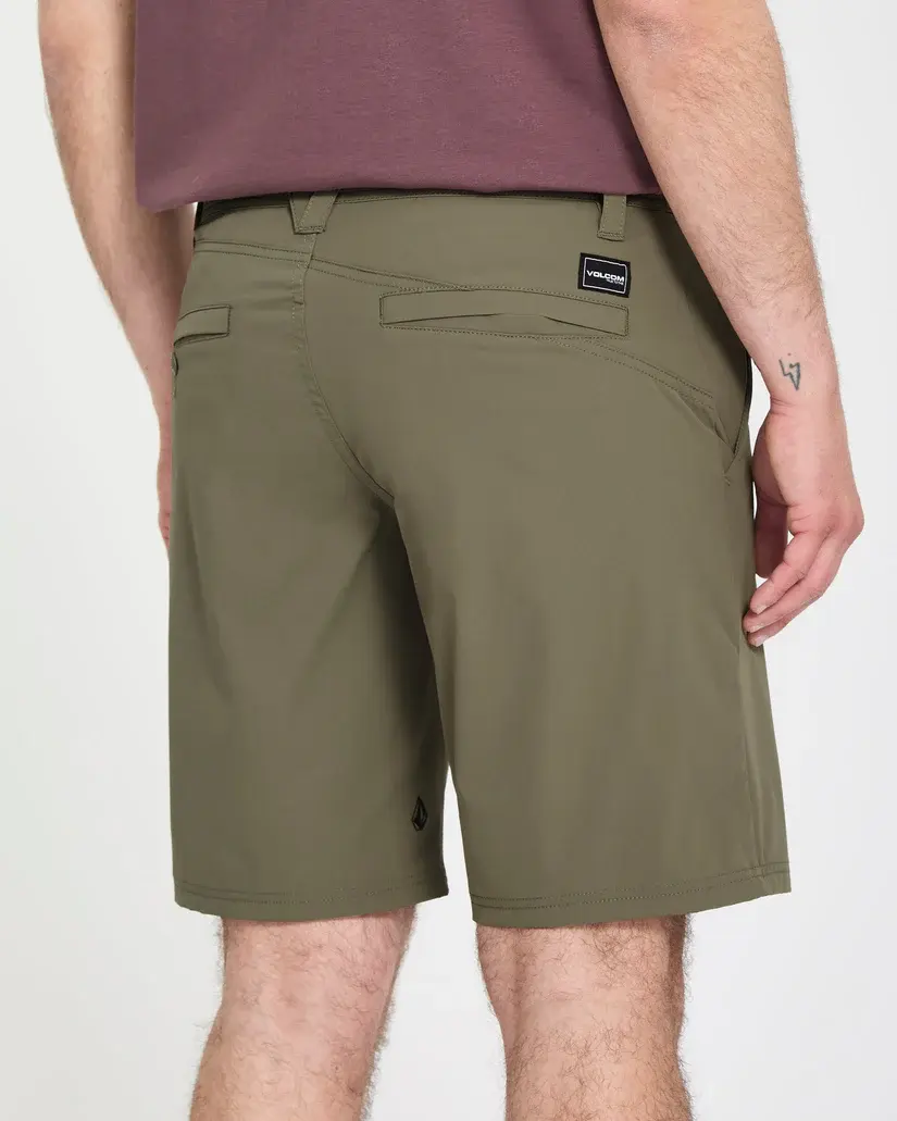 Thumbnail: Volcom Frickin Cross Shred shorts in Surplus