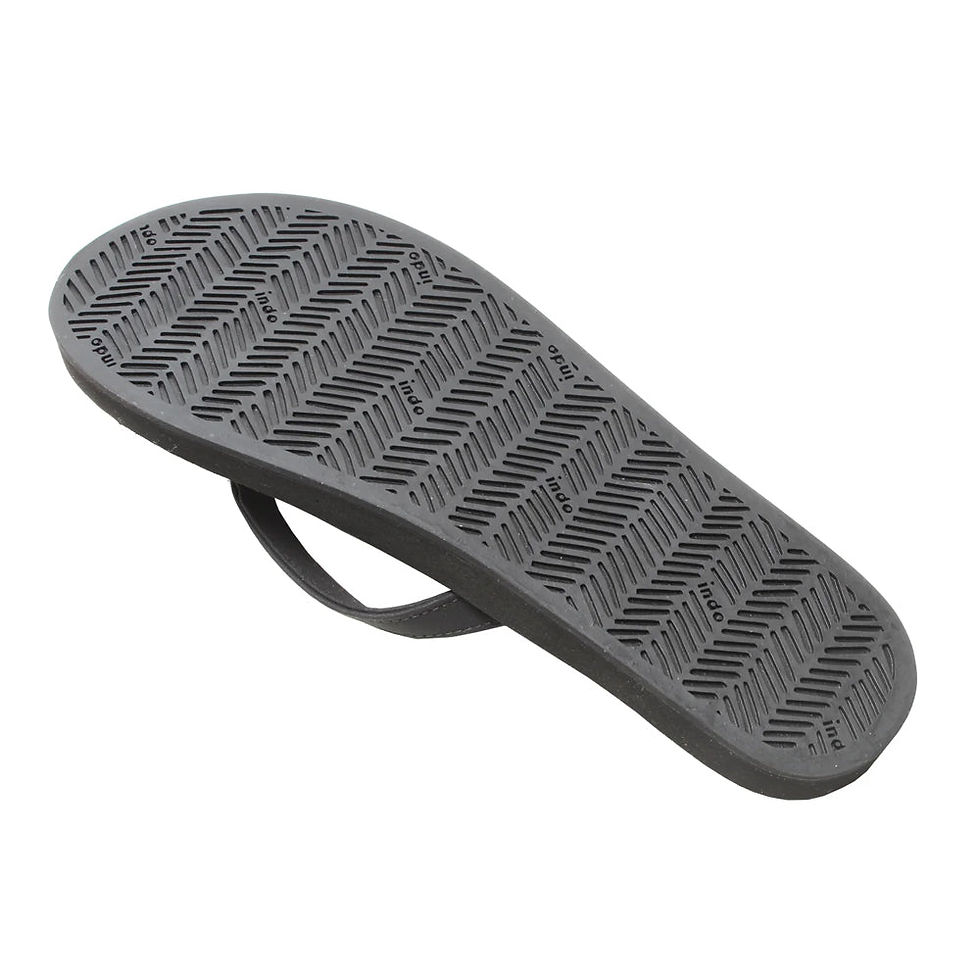 Thumbnail: Catch Surf X Indosole flip flops black static