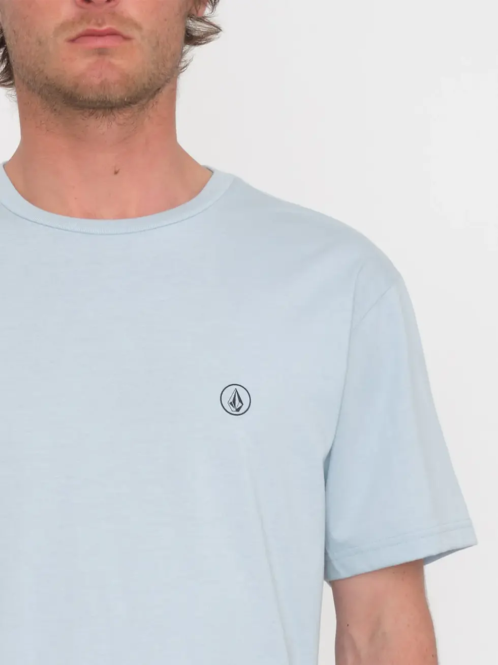 Thumbnail: Volcom Circle Blanks tee in celestial blue