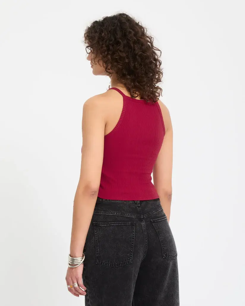 Thumbnail: Volcom Leelee Tank in deep red