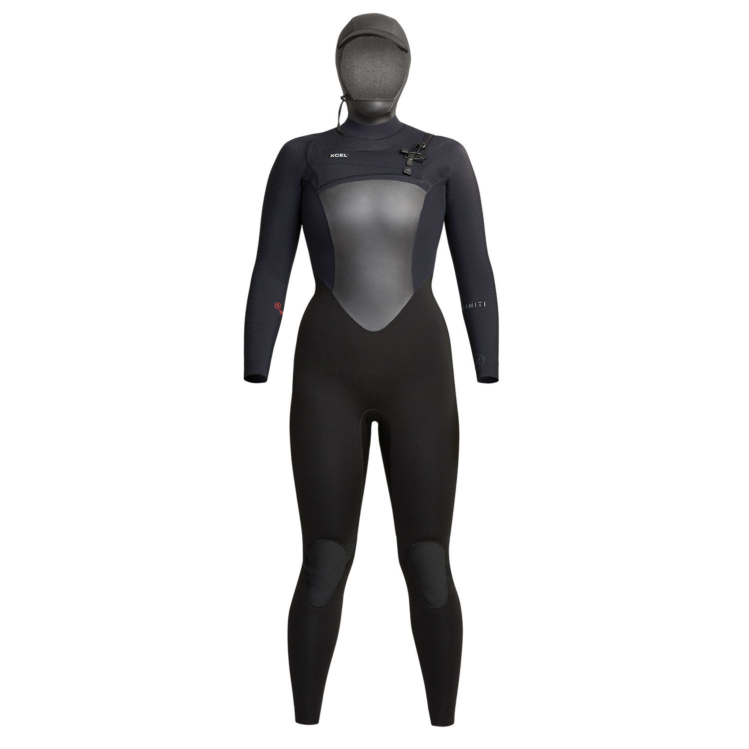 Xcel Infiniti 6/5 Womens Hooded Wetsuit Black