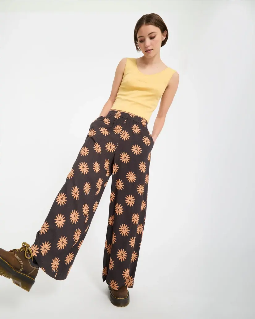 Thumbnail: Volcom Midnite Ramble Trousers in vintage black