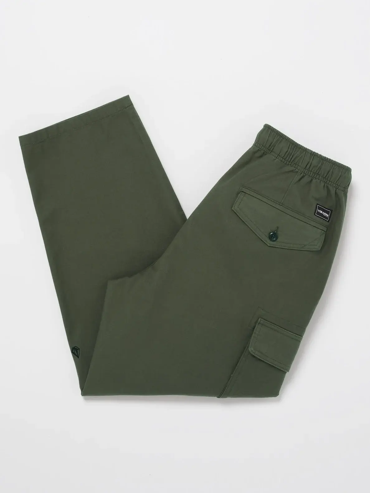 Billow Tapered Cargo Trousers squadron green