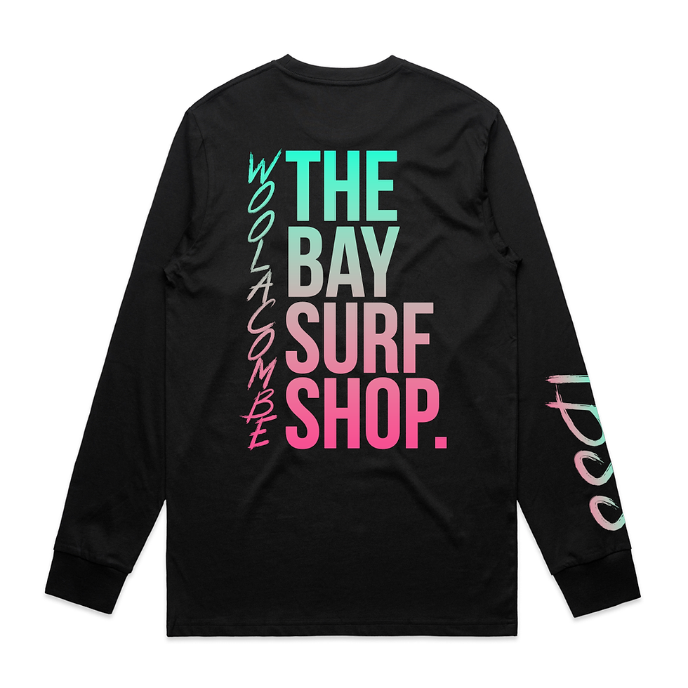 Thumbnail: TBSS Logo fade long sleeve tee black