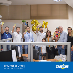 Batemos o Recorde de 2 Milhões de litros vendidos!