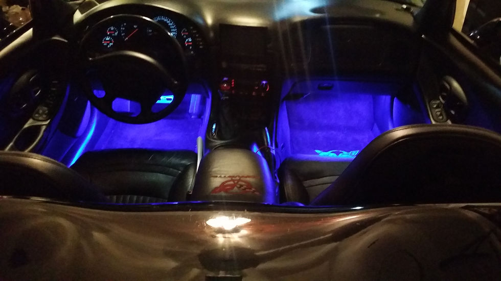 C5 C6 CORVETTE FOOTWELL LED SMD LIGHTS KIT (2)