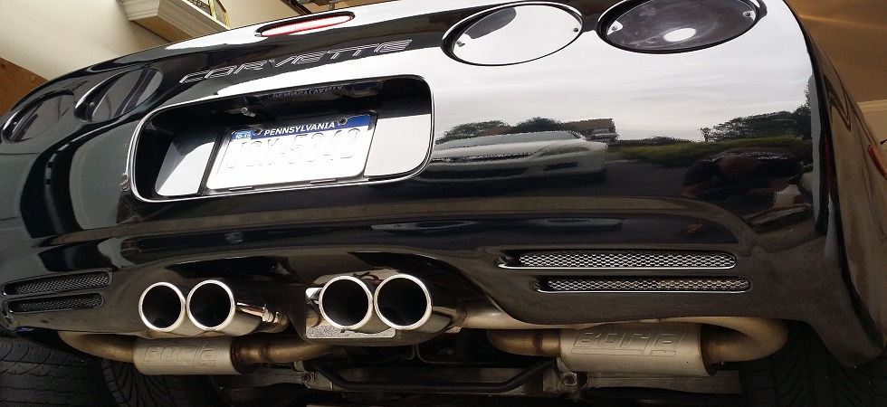 C5 CORVETTE REAR BUMPER MESH GRILLE