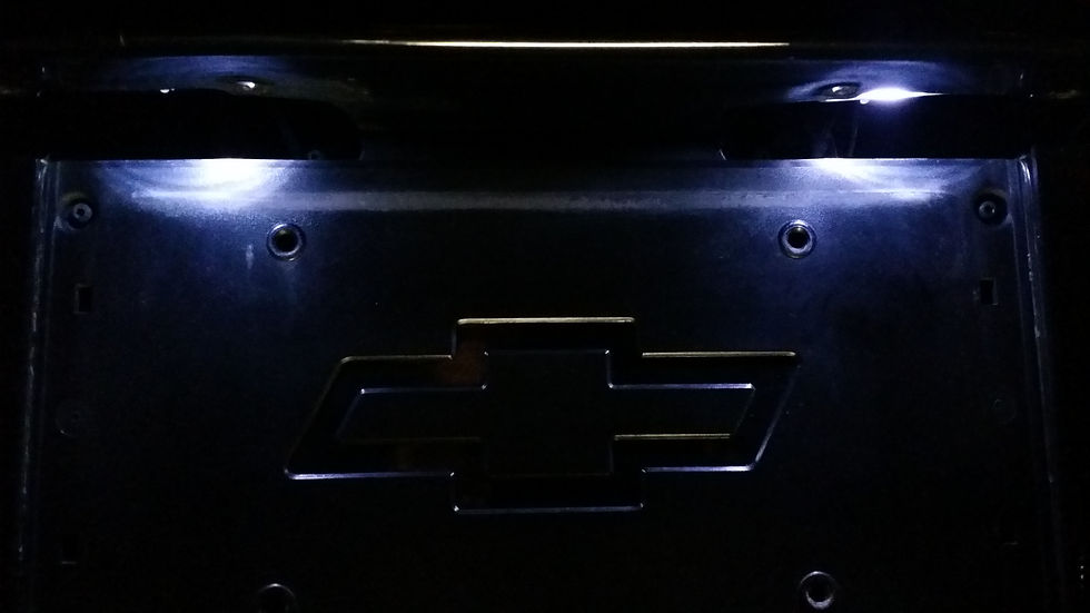 1997-2017 Chevy Corvette Licence plate led