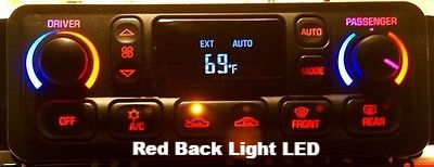 C5 CHEVY CORVETTE LED HVAC CONVERSION/REPAIR