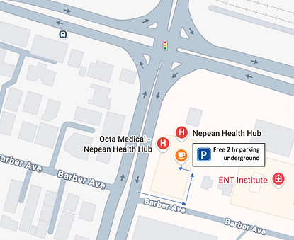 Osteopath Kingswood - Parking