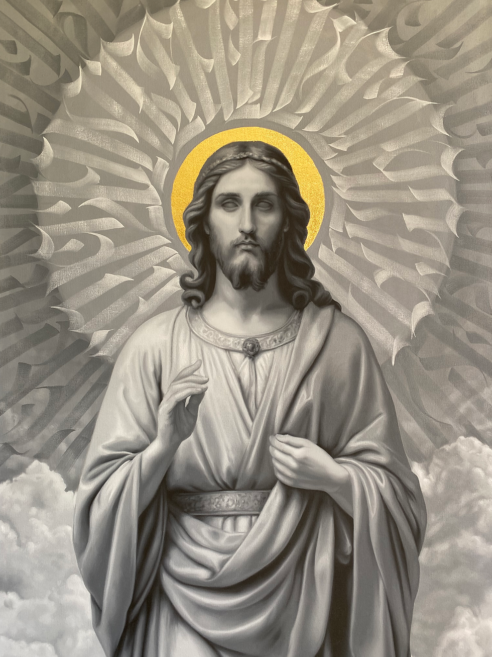 Miniatura: King of Kings - Oil painting 