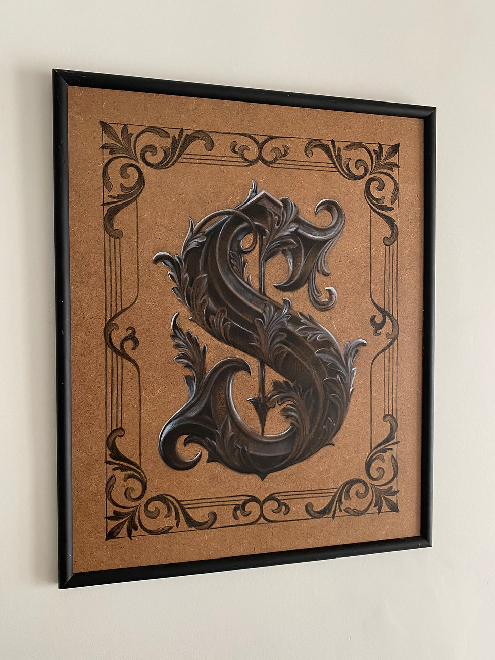Miniatura: Charcoal & Oils 
