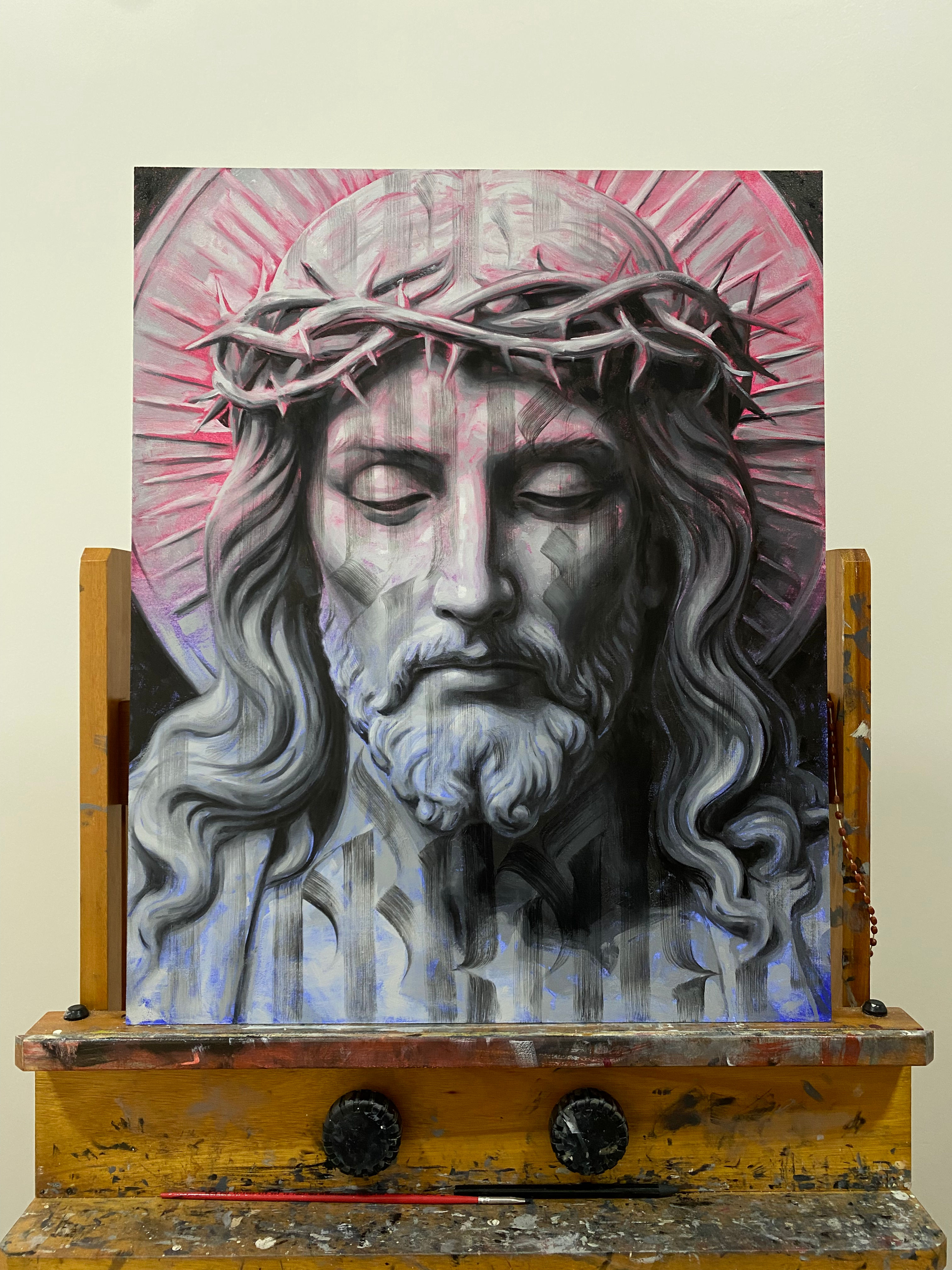 Oil painting - Cristo
