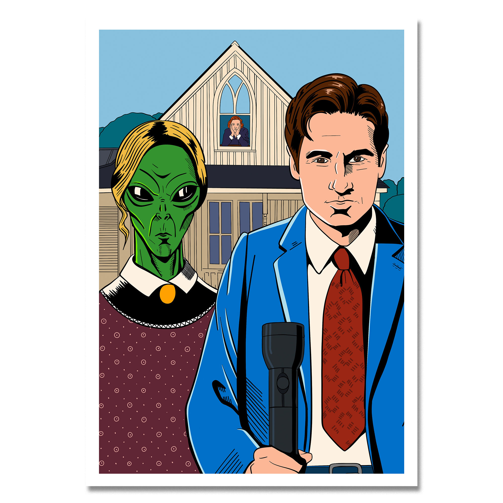 The Ex Files Matte Paper Poster
