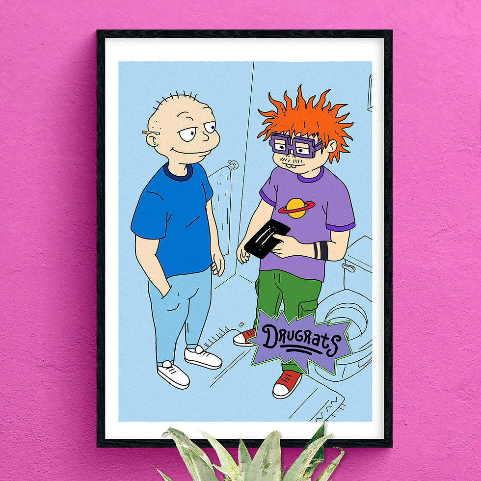 Thumbnail: All Growed Up A3 (29.7 x 42  cm)