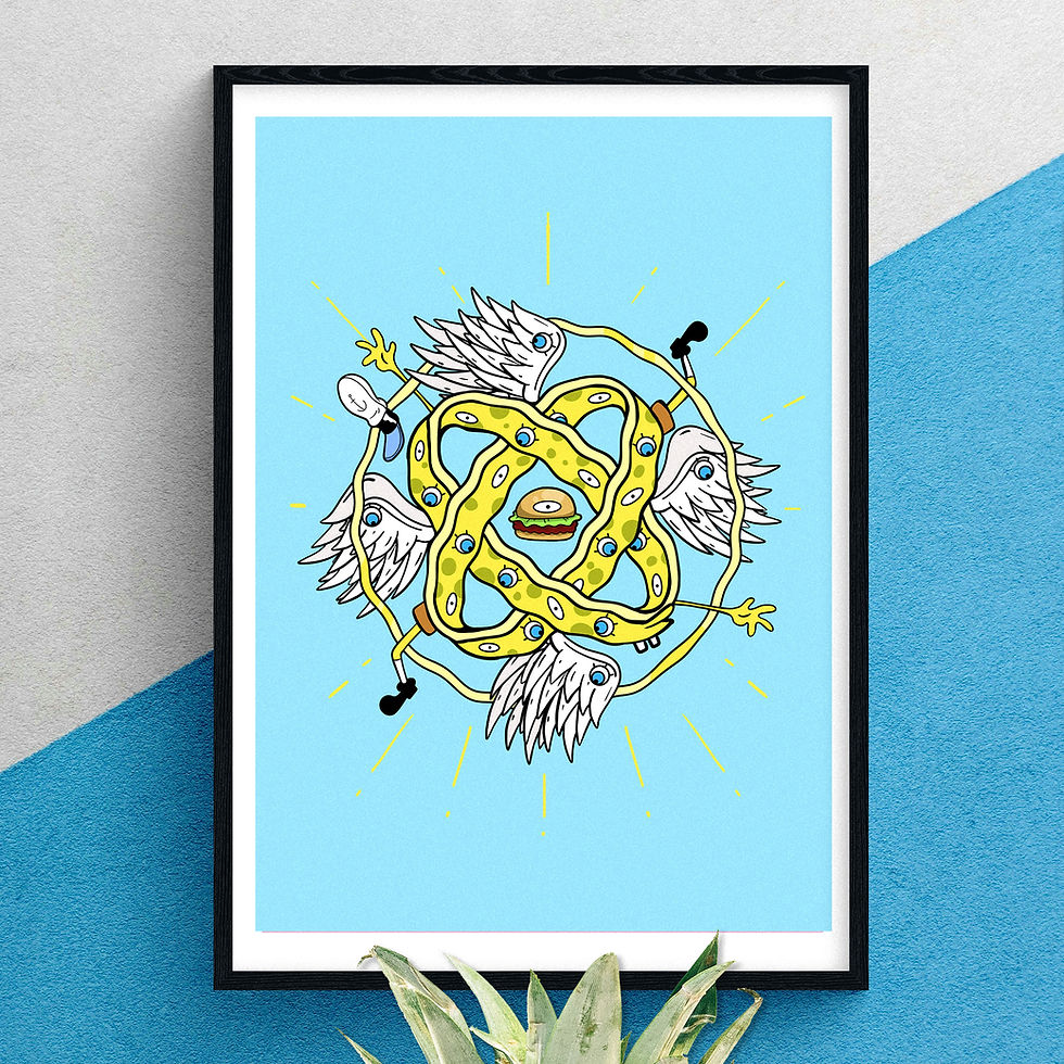 Thumbnail: Boblically Accurate Sponge Print