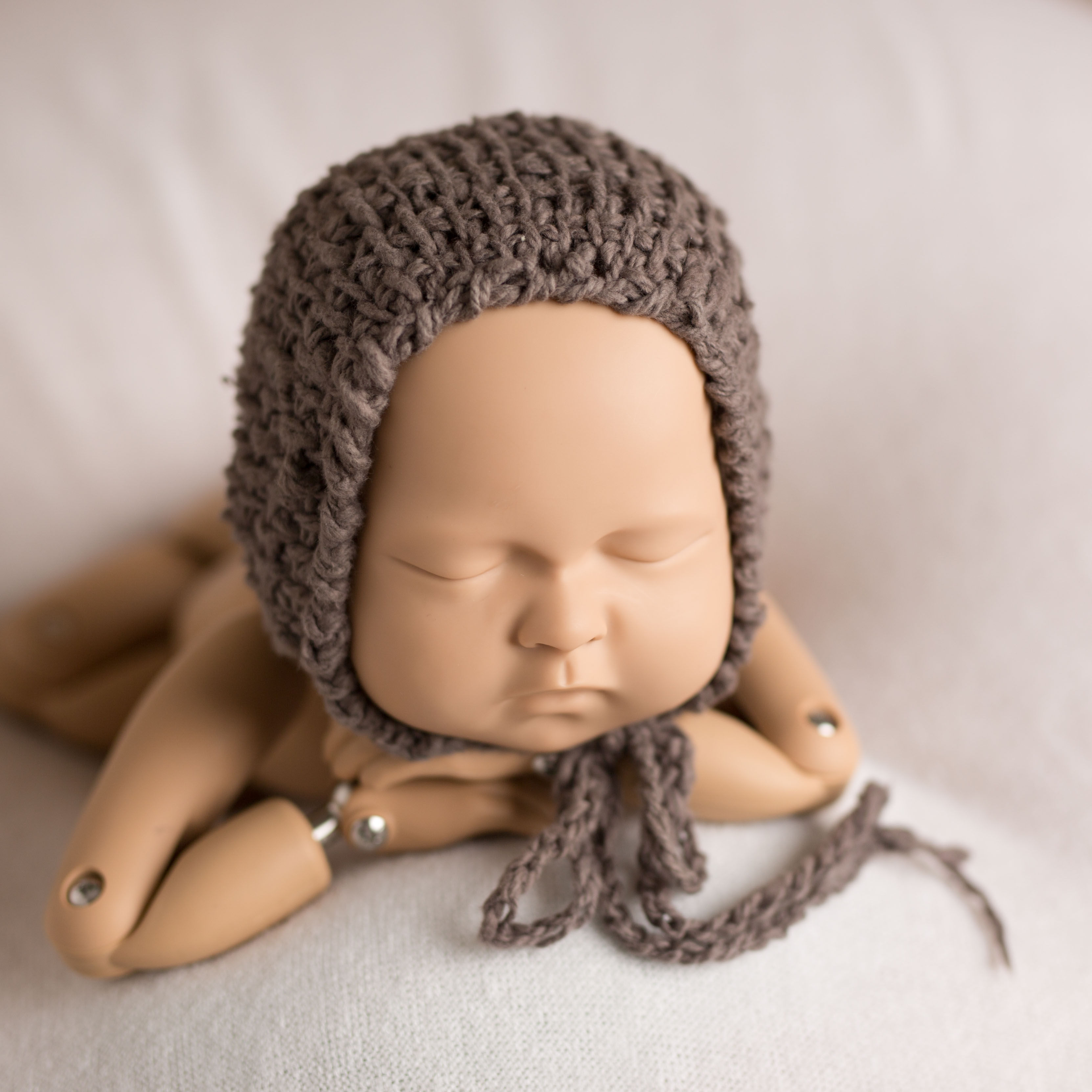 オーガニックコットン　ボンネット