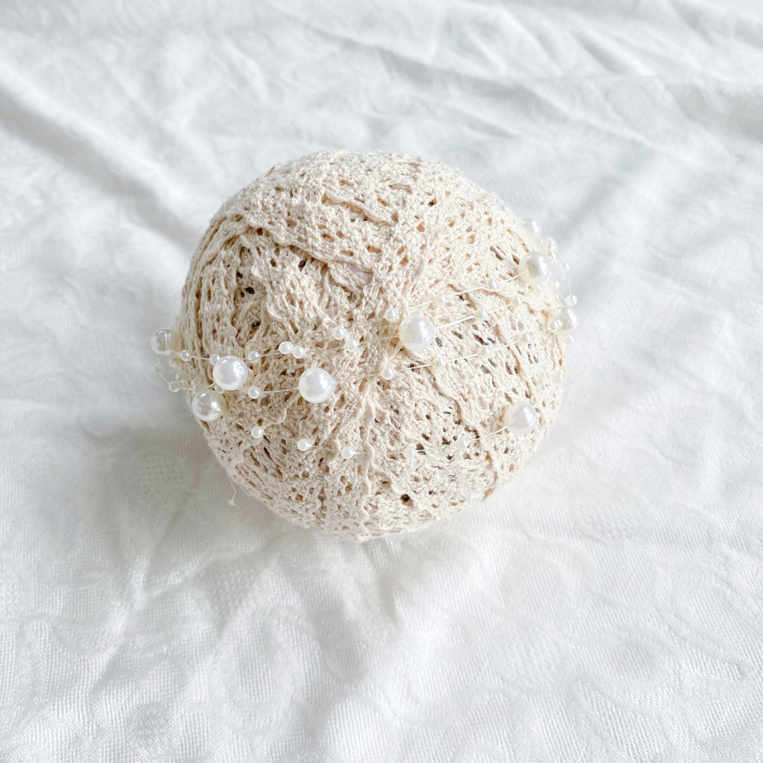 パールビーズヘッドドレス