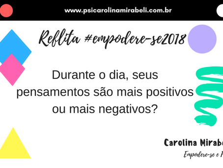 Reflita #empodere-se 2018