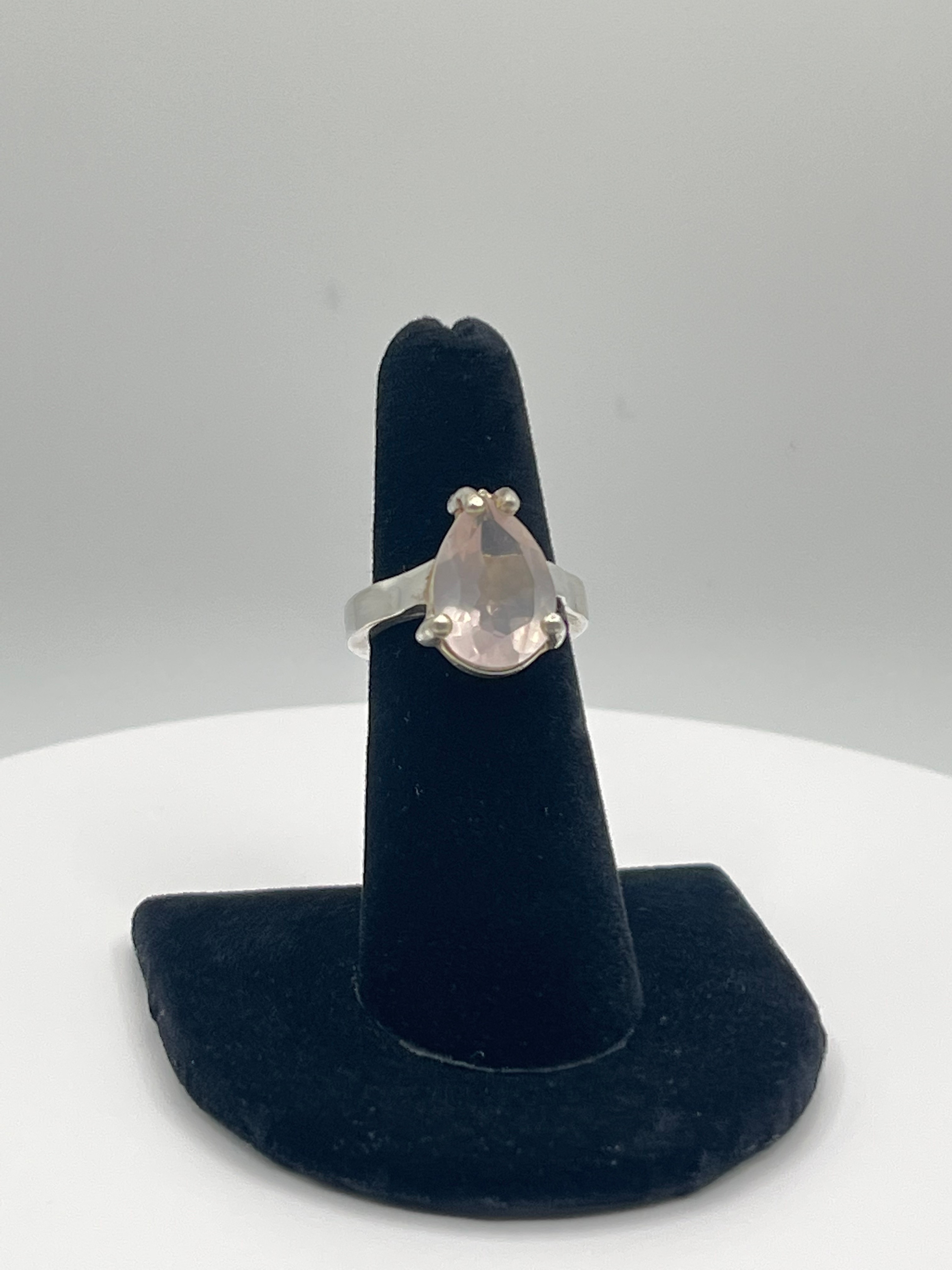 Pink Quartz Ring