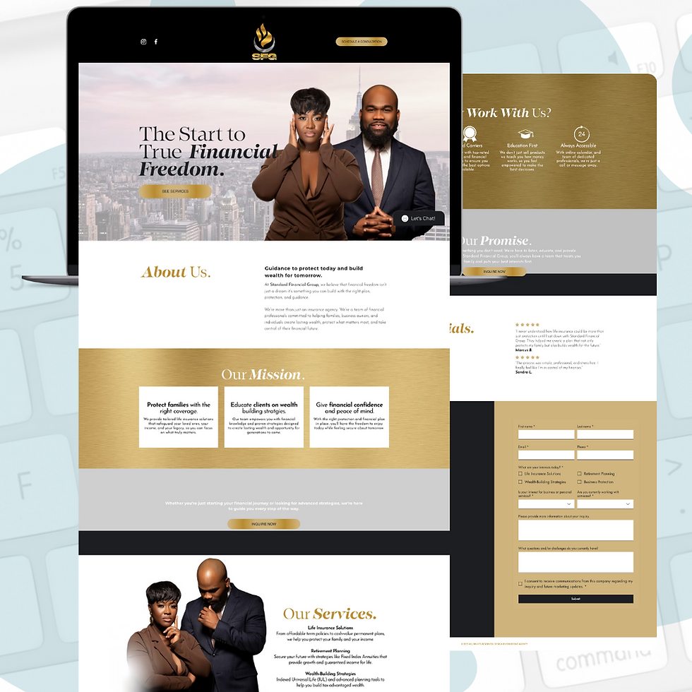 Landing Page Design
