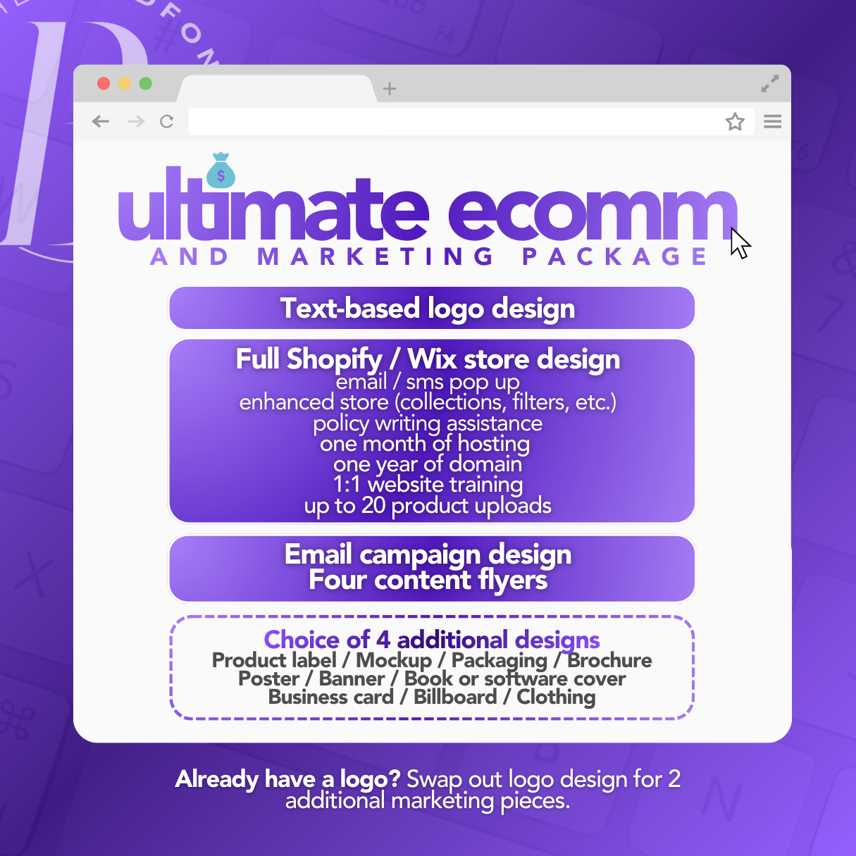 Ultimate Ecomm & Marketing Package