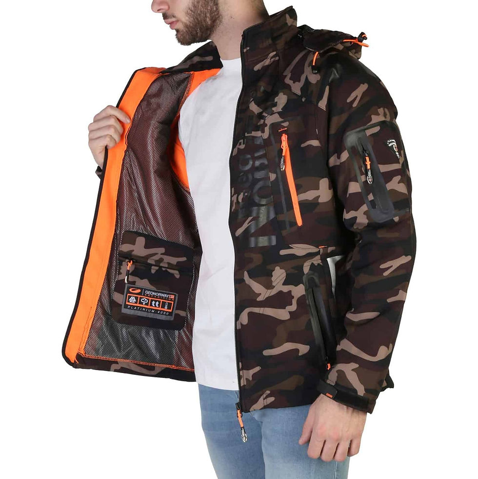 Miniatura: Geographical Norway Techno-camo_man