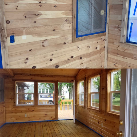 Wood refinishing service