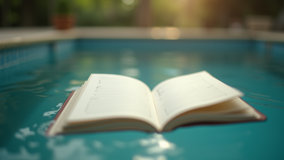 Vue en plongée d'un carnet de notes avec un plan alimentaire