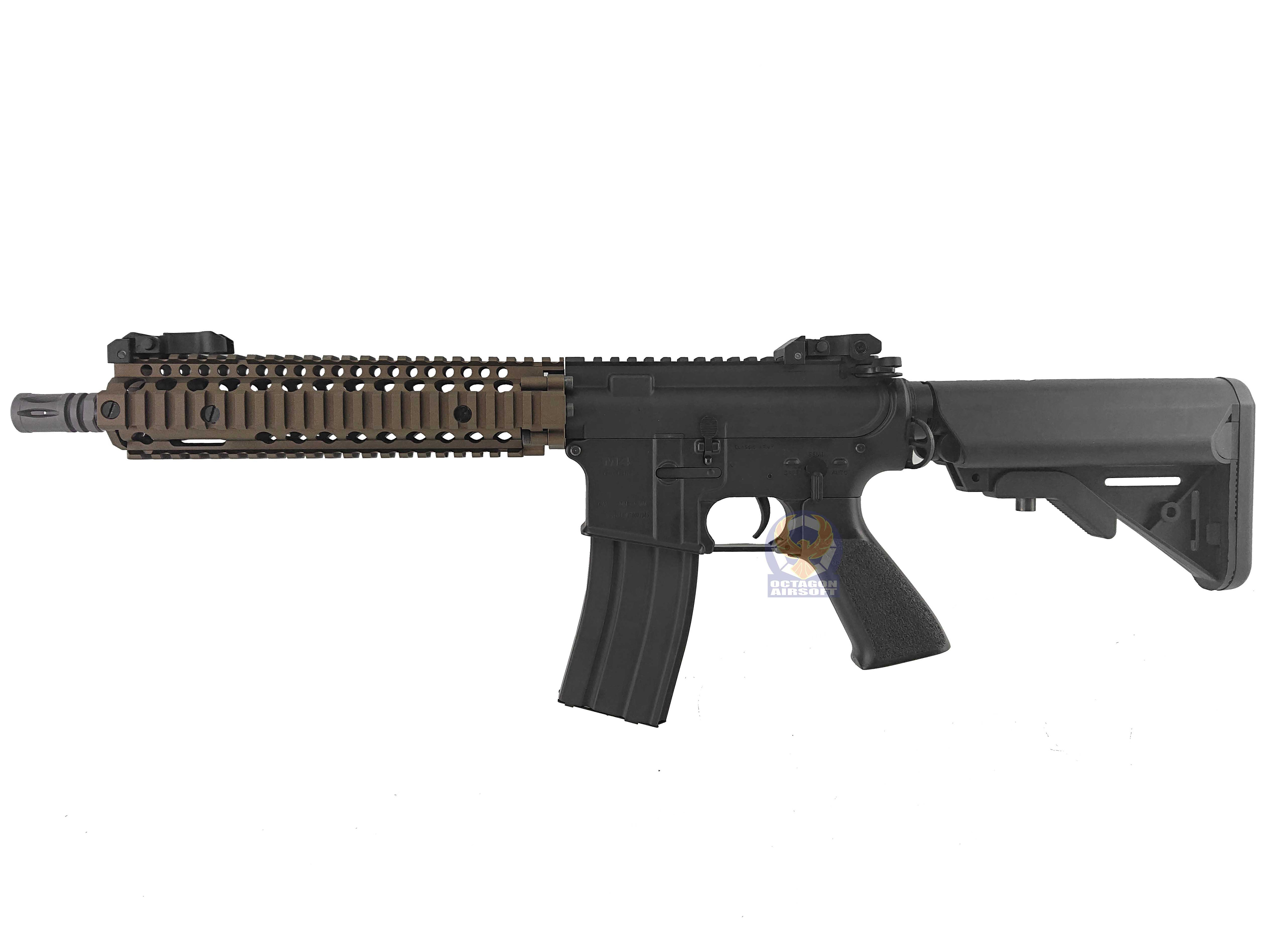Classic Army CA117MT M4 MK18 MOD 1 CQB Full Metal AEG (Bronze RIS2