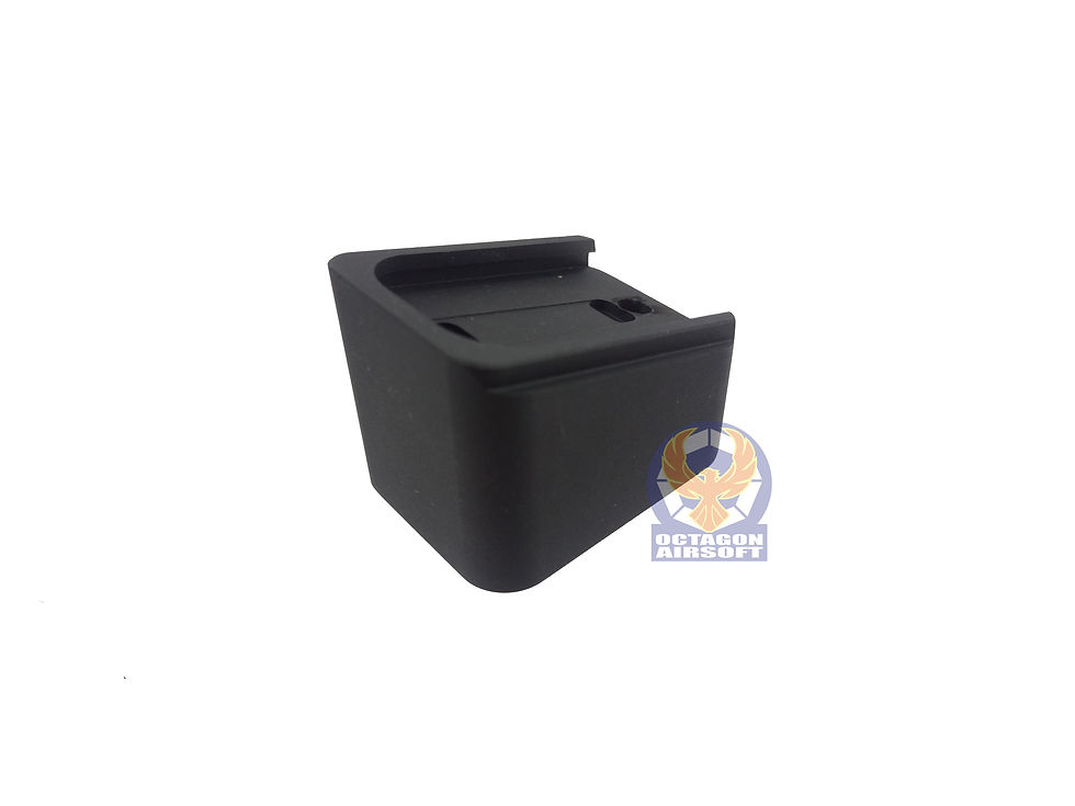 Thumbnail: Phoenix Metal Magazine Base For Marui System G Series (BK)