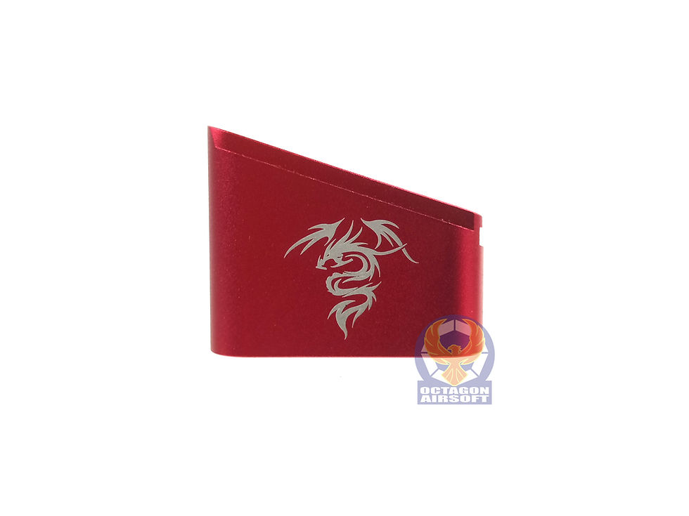 Thumbnail: FLW Custom Magazine Base 3 pcs set For Marui G Series GBB (Dragon)