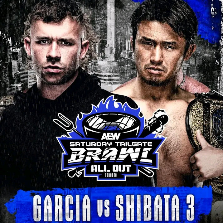 AEW & NJPW Promotional Image for the AEW Unified Championship: (C)Kazuchika Okada VS Swerve Strickland