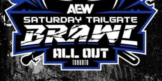 AEW Promotional artwork for AEW Saturday Tailgate Brawl