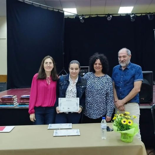 Carmen Galvañ premiada en la I Feria del Libro y de la Cultura de Bejís