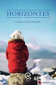 Portada de Horizontes, primer libro de relatos de Carmen Galvañ