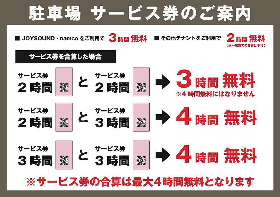 ひもろぎビル サービス券合算