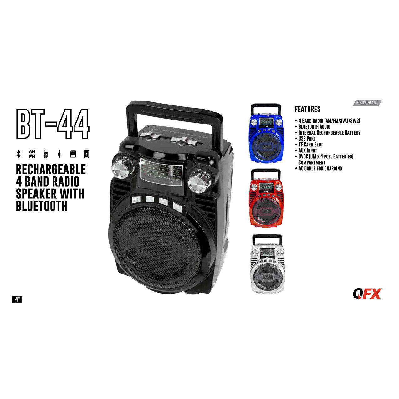 QFX BT-44