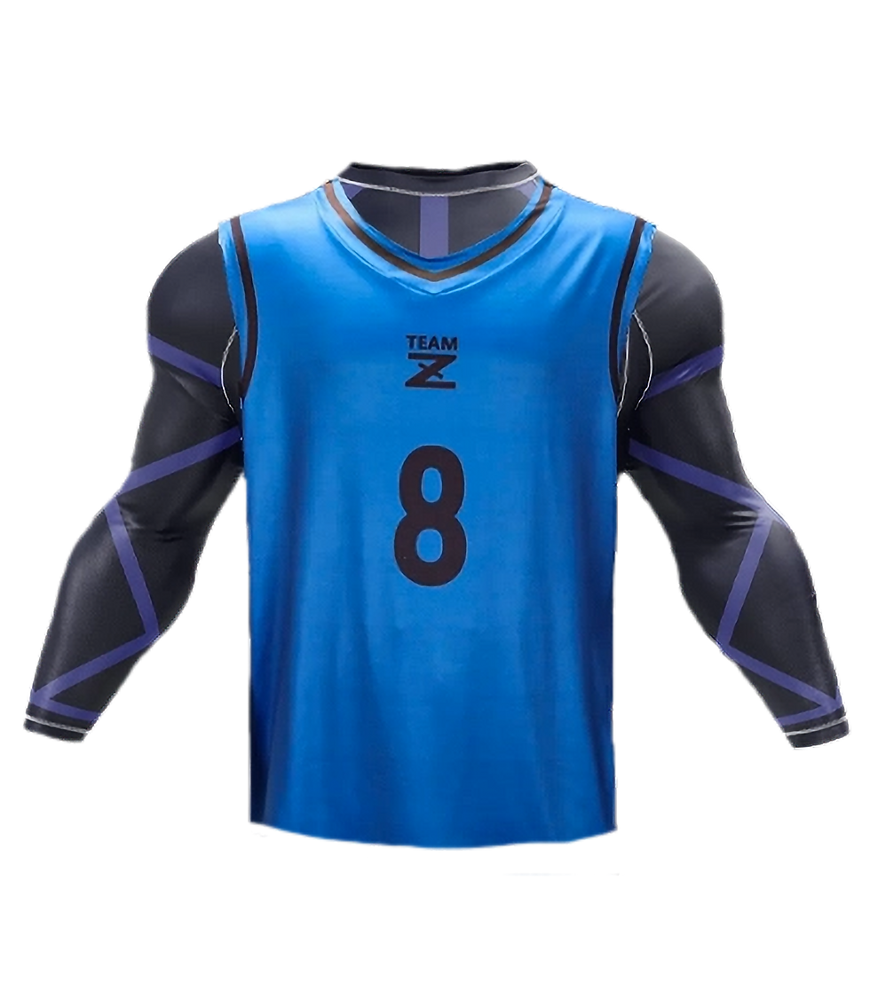 Equipement Team Z - vue avant