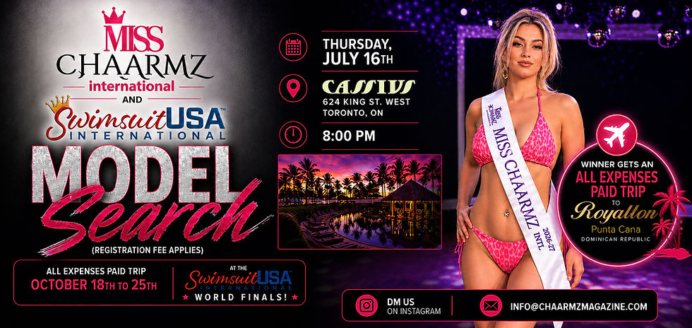 MODEL SEARCH - Miss Chaarmz / Swimsuit USA