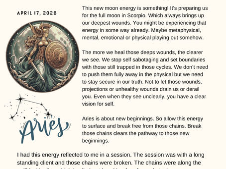 New Moon in Aries