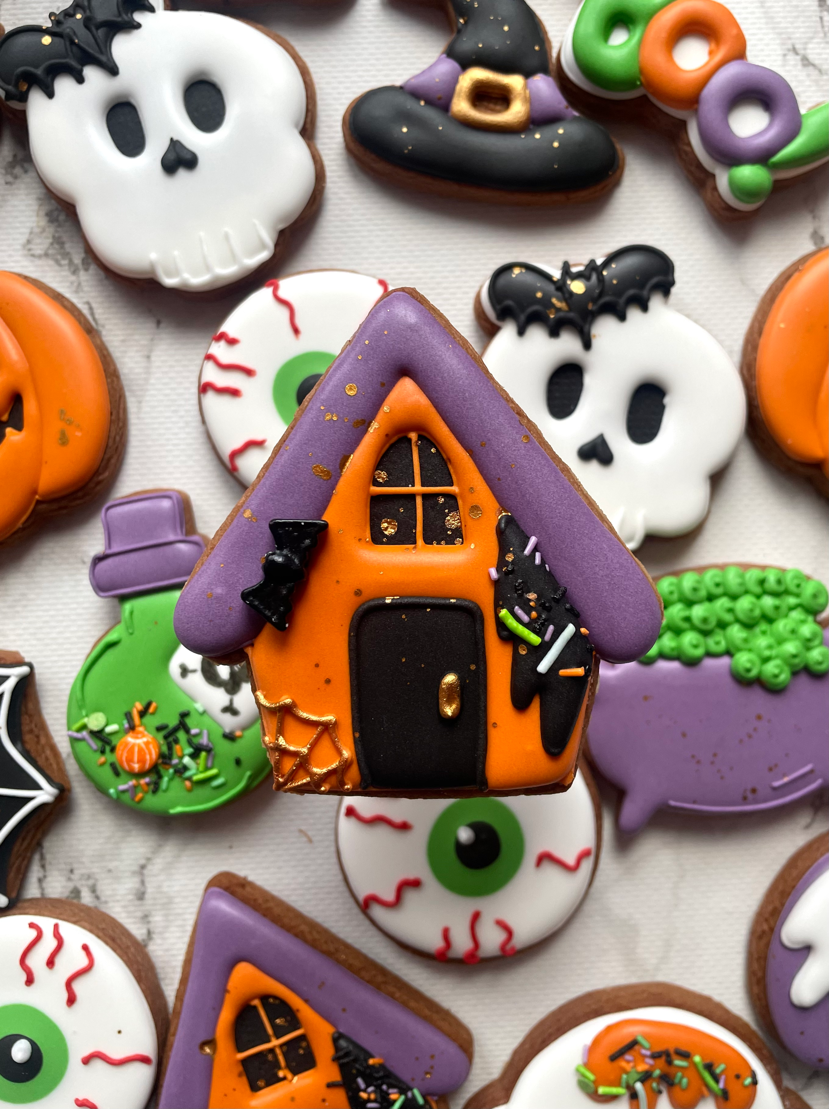 Straszny dom - piernik na Halloween