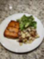 Teriyaki Salmon w/ Broccoli & Red Potatoes