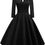 サムネイル： Vintage Formal Long Sleeve Dress