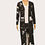 Thumbnail: Newspaper Print Cardigan, Pants and White Shirt.