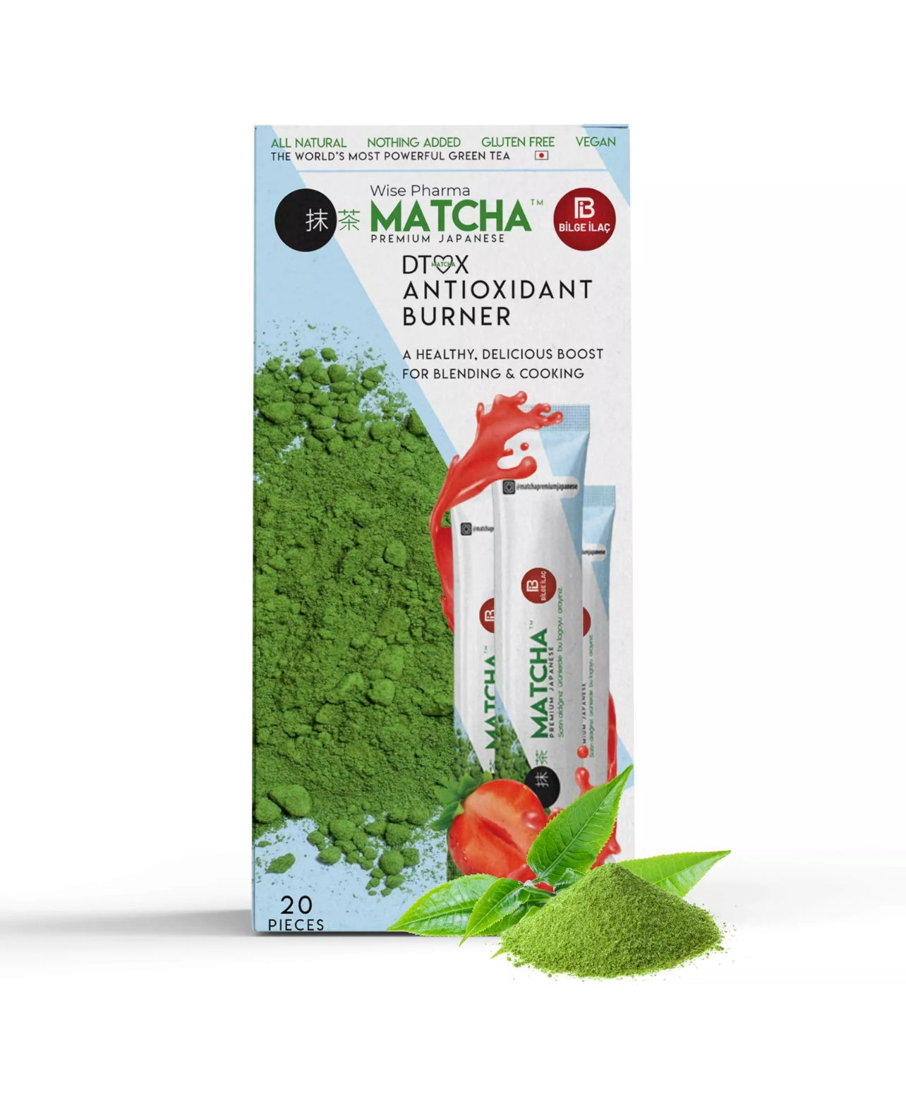 Matcha Powder Organic Culinary Grade Green Tea Powder - Authentic Japanese Or...