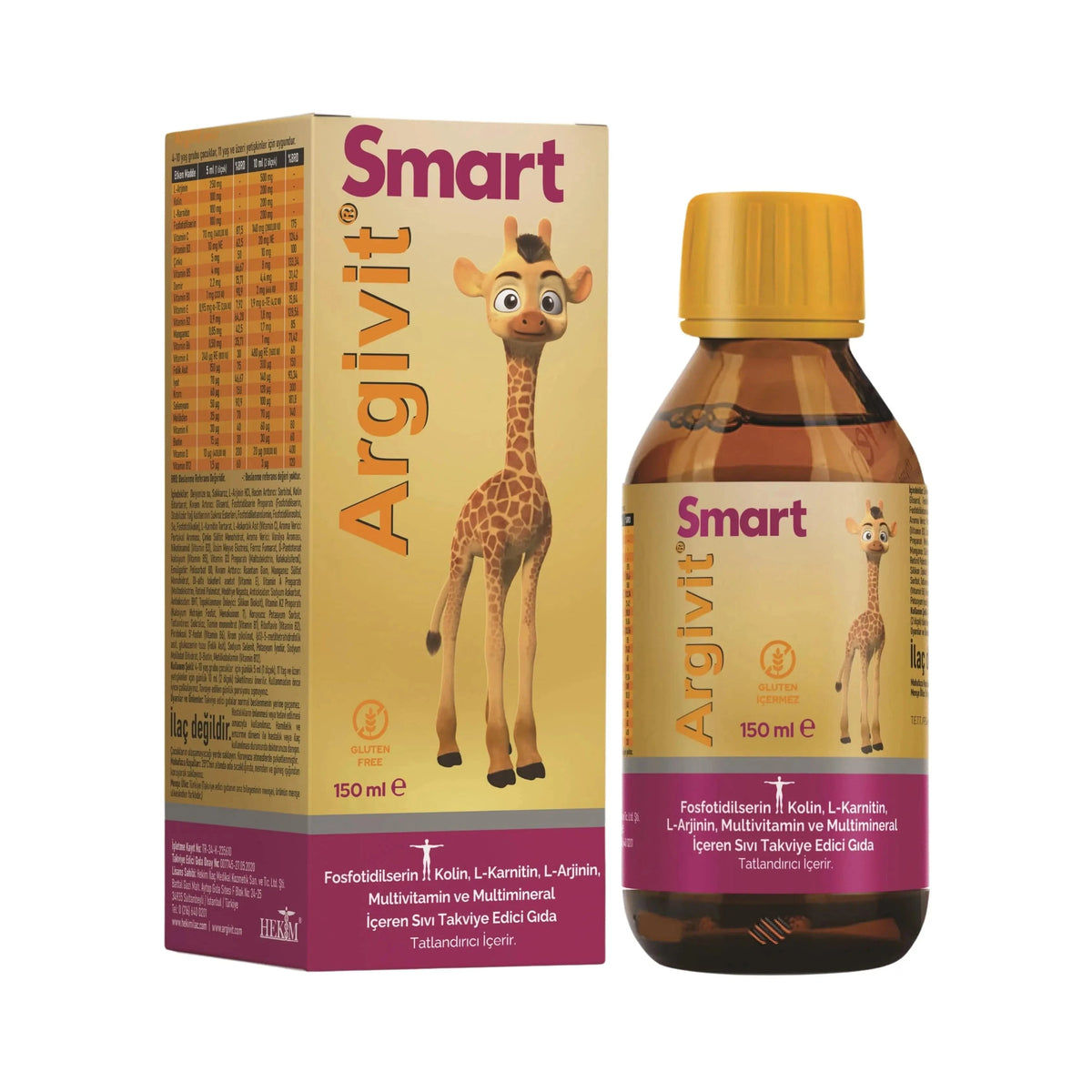 Argivit Smart Syrup Multivitamin 150 ml