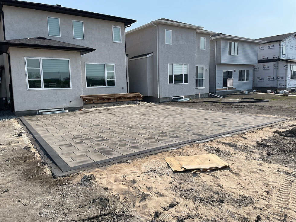 Patio Install