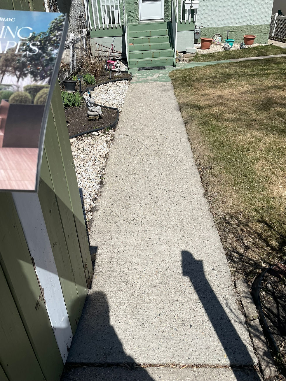Walkway and Patio Install