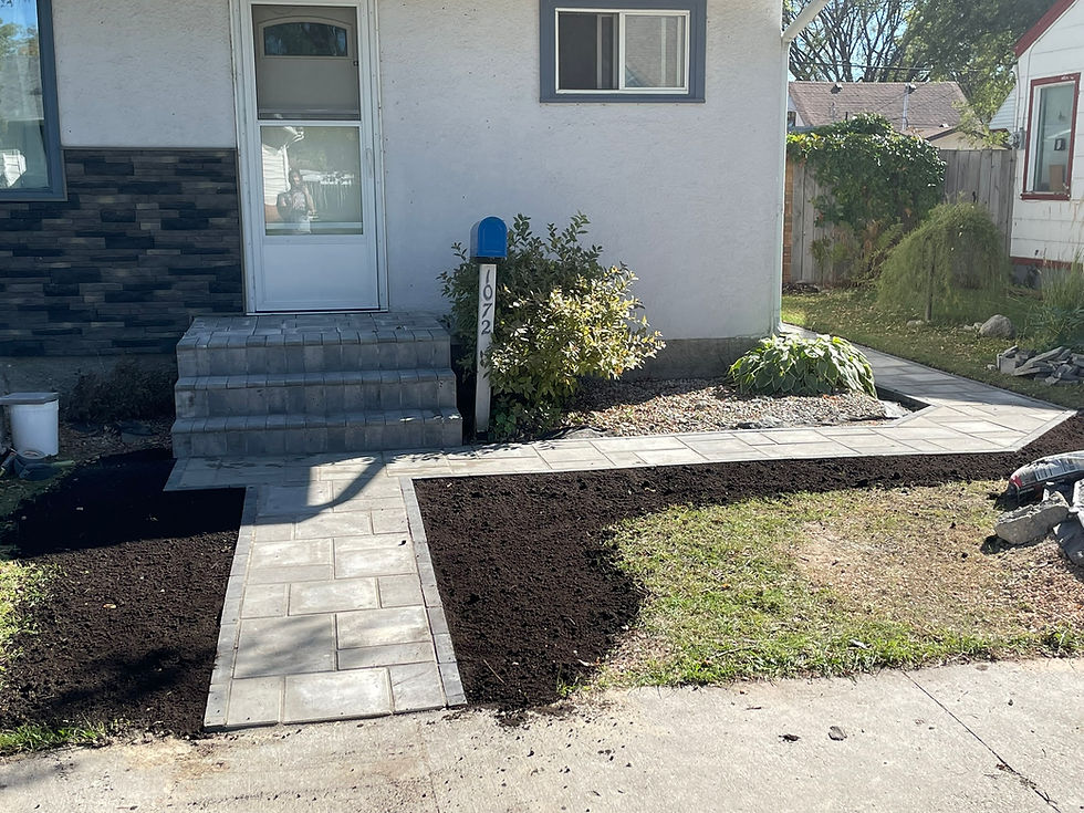 Walkway Install